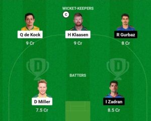 SA vs AFG Dream 11 Team Captain And Vice Captain: आज के मैच में Dream11 टीम में इन 6 बल्लेबाज को करें शामिल,अभी देखें आज का सबसे बेस्ट Dream11 टीम प्रिडिक्शन