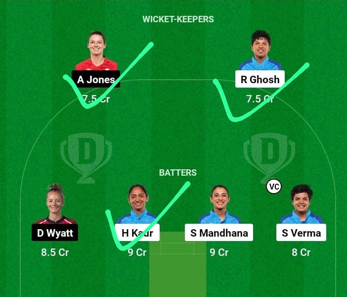 IN-W vs EN-W 2nd T20I Dream11 Prediction: नेट साइवर-ब्रंट को बनाएं कप्तान, भारत के ये 6 खिलाड़ी फैंटेसी टीम में करें शामिल